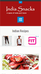 Mobile Screenshot of indiasnacks.com